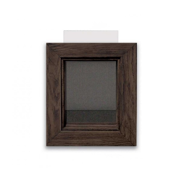 Outdoor Enclosed Combo Board, 48"x36", Bronze Frame/Black & Cobalt